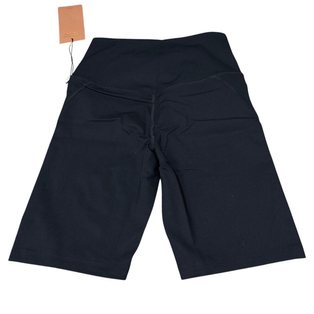 Girlfriend Collective Black High-Rise Bike Short Size Large 4011 NEW